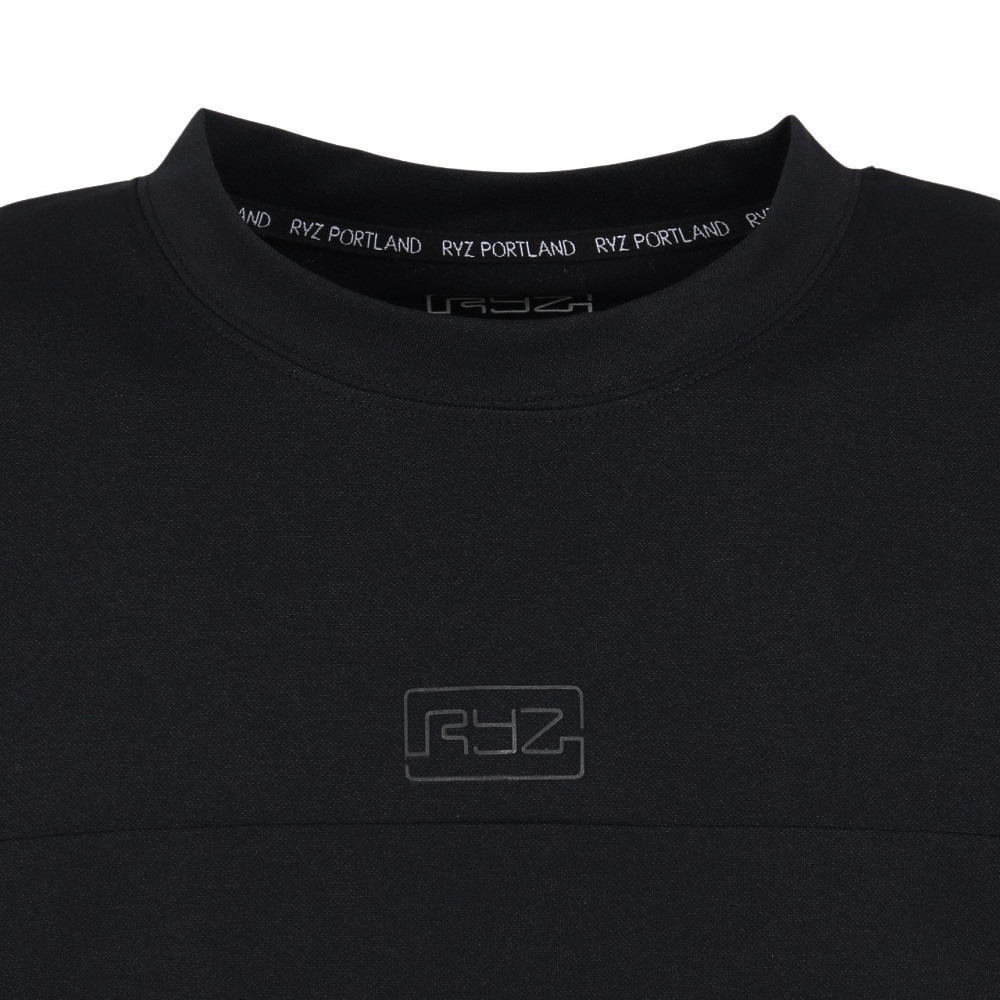 ライズ（RYZ）（メンズ）長袖Tシャツ RZ10CD25FW0001 BLK