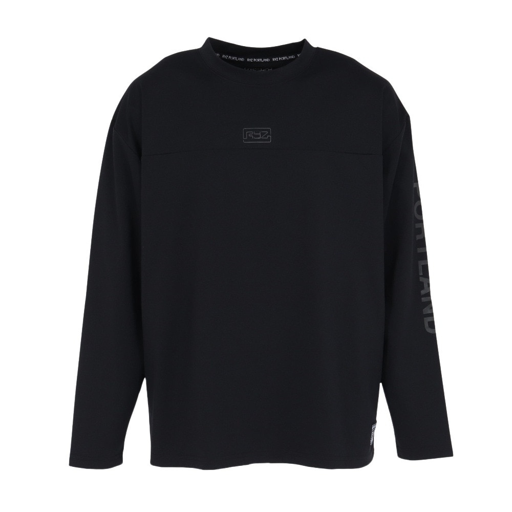 ライズ（RYZ）（メンズ）長袖Tシャツ RZ10CD25FW0001 BLK