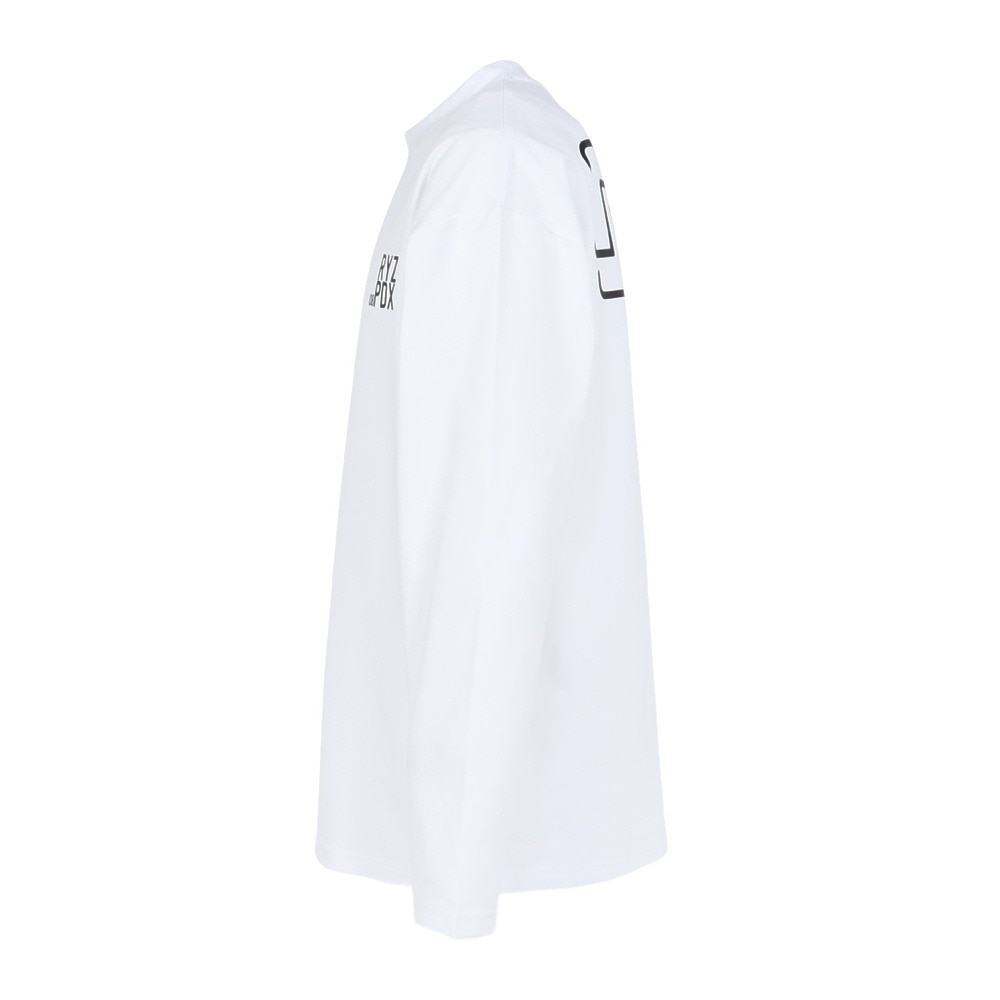 ライズ（RYZ）（メンズ）HALF OF THE R 長袖Tシャツ RZ10CD25FW0002 WHT