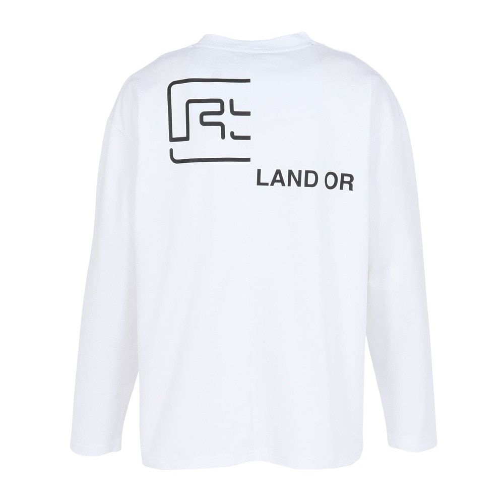 ライズ（RYZ）（メンズ）HALF OF THE R 長袖Tシャツ RZ10CD25FW0002 WHT