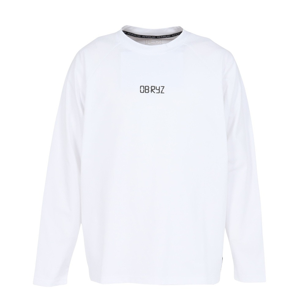 ライズ（RYZ）（メンズ）TIME IS RYZ 長袖Tシャツ RZ10CD25FW0003 WHT