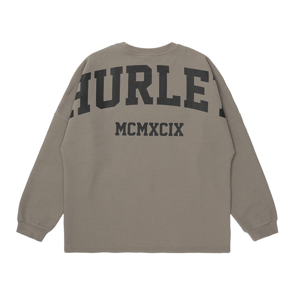 ハーレー（HURLEY）（メンズ）THERMAL BACK ARC 長袖Tシャツ MCLS252033-SKHK