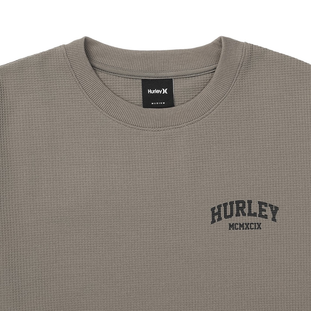 ハーレー（HURLEY）（メンズ）THERMAL BACK ARC 長袖Tシャツ MCLS252033-SKHK