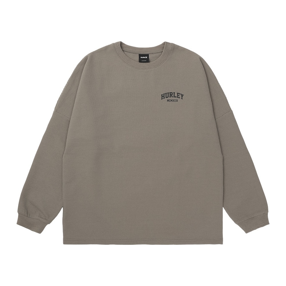 ハーレー（HURLEY）（メンズ）THERMAL BACK ARC 長袖Tシャツ MCLS252033-SKHK