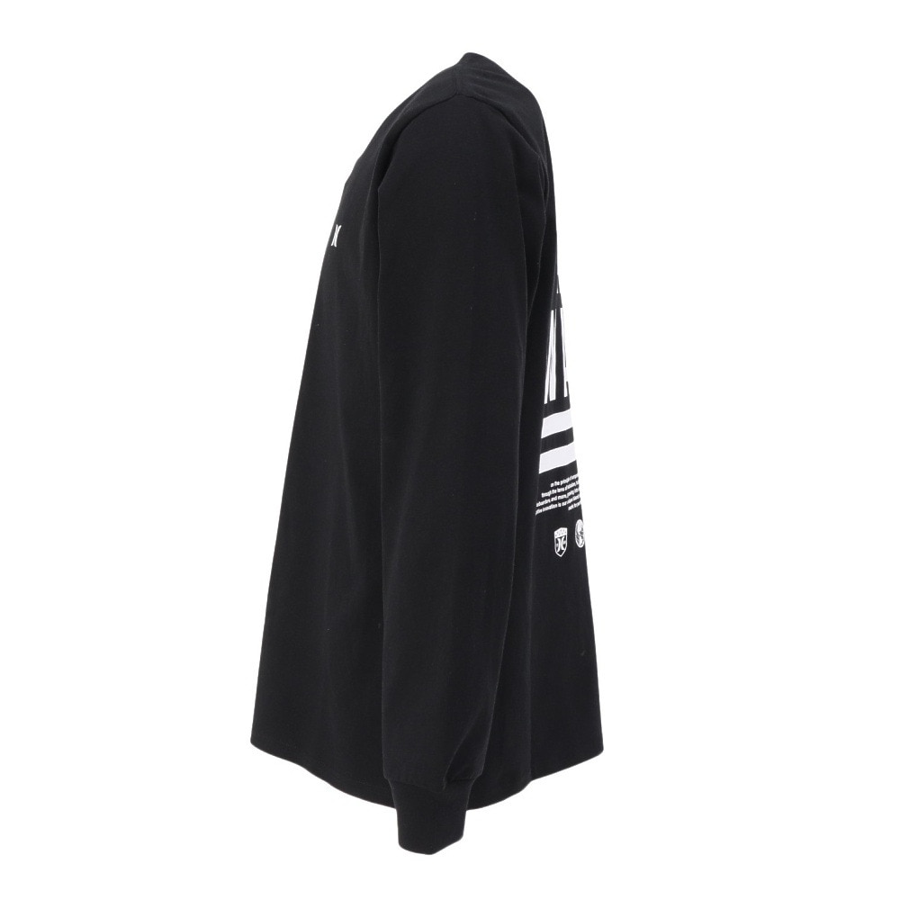 ハーレー（HURLEY）（メンズ）BORN FROM WATER 長袖Tシャツ MCLS252063-BLK