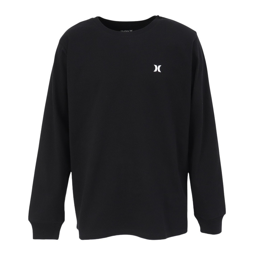 ハーレー（HURLEY）（メンズ）BORN FROM WATER 長袖Tシャツ MCLS252063-BLK