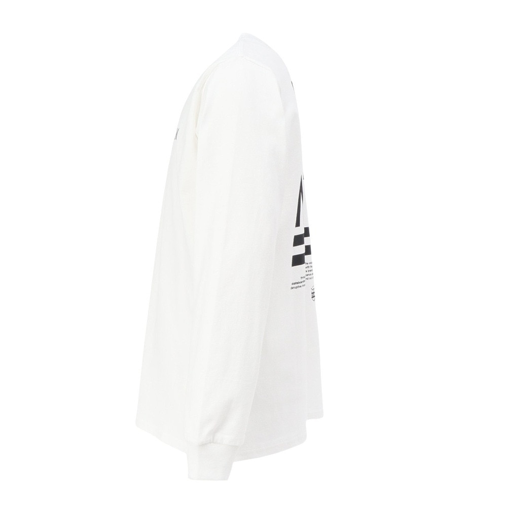 ハーレー（HURLEY）（メンズ）BORN FROM WATER 長袖Tシャツ MCLS252063-WHT