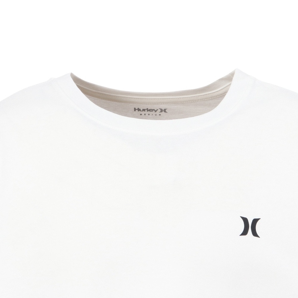 ハーレー（HURLEY）（メンズ）BORN FROM WATER 長袖Tシャツ MCLS252063-WHT