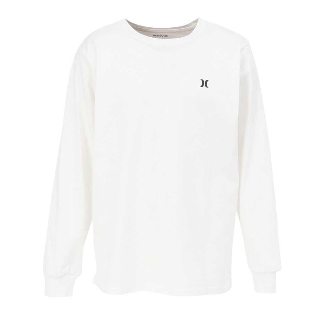 ハーレー（HURLEY）（メンズ）BORN FROM WATER 長袖Tシャツ MCLS252063-WHT