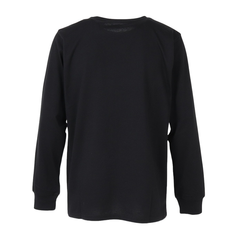 ハーレー（HURLEY）（メンズ）レフト チェスト ワン アンド オンリー 長袖Tシャツ MCLS252069-BLK