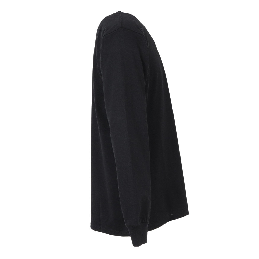 ハーレー（HURLEY）（メンズ）レフト チェスト ワン アンド オンリー 長袖Tシャツ MCLS252069-BLK