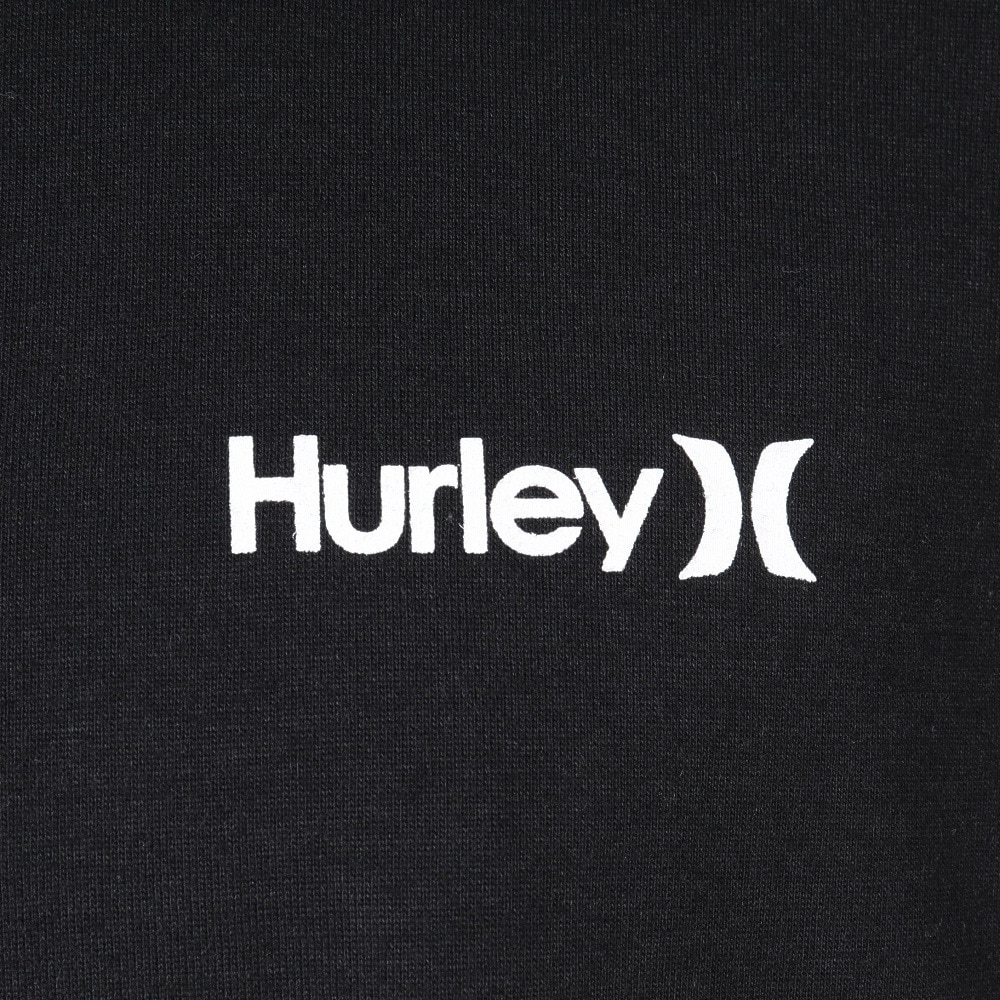 ハーレー（HURLEY）（メンズ）レフト チェスト ワン アンド オンリー 長袖Tシャツ MCLS252069-BLK