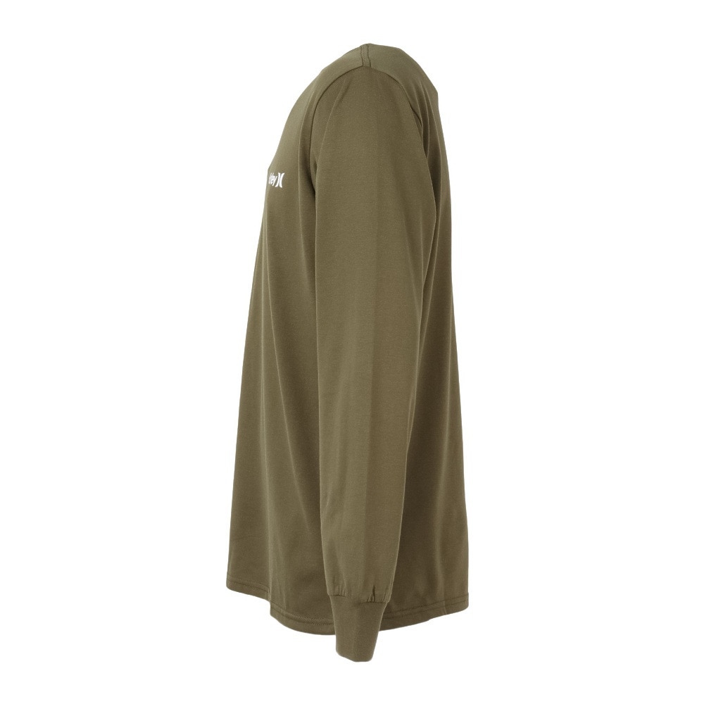 ハーレー（HURLEY）（メンズ）レフト チェスト ワン アンド オンリー 長袖Tシャツ MCLS252069-OLV