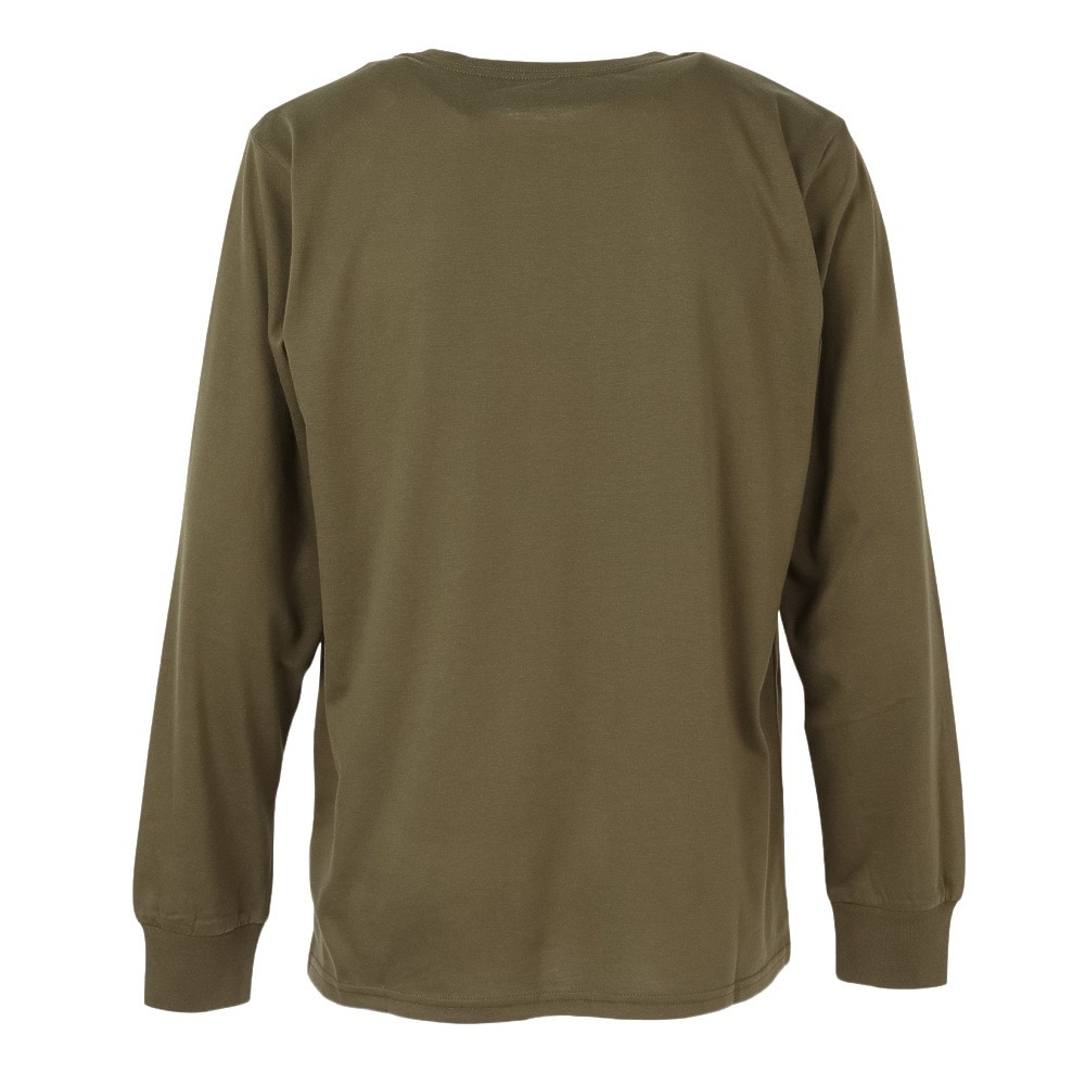 ハーレー（HURLEY）（メンズ）レフト チェスト ワン アンド オンリー 長袖Tシャツ MCLS252069-OLV