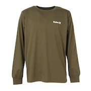 (メンズ)レフト チェスト ワン アンド オンリー 長袖Tシャツ MCLS252069-OLV