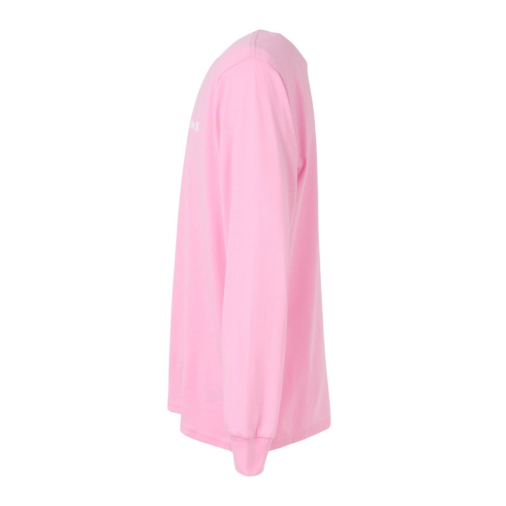 ハーレー（HURLEY）（メンズ）レフト チェスト ワン アンド オンリー 長袖Tシャツ MCLS252069-PNK