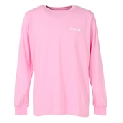 (メンズ)レフト チェスト ワン アンド オンリー 長袖Tシャツ MCLS252069-PNK