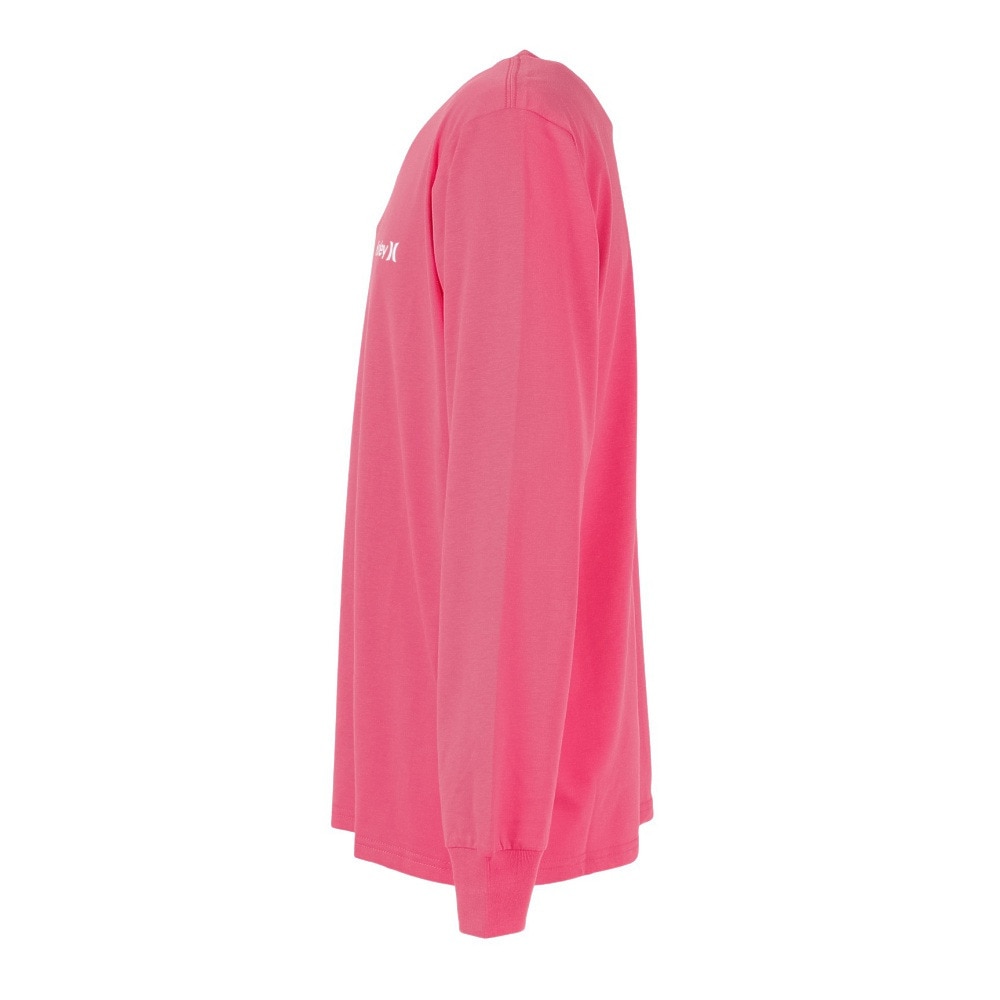 ハーレー（HURLEY）（メンズ）レフト チェスト ワン アンド オンリー 長袖Tシャツ MCLS252069-RED