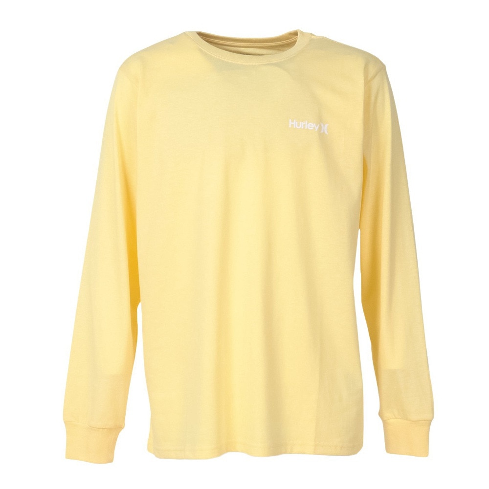 ハーレー（HURLEY）（メンズ）レフト チェスト ワン アンド オンリー 長袖Tシャツ MCLS252069-YEL