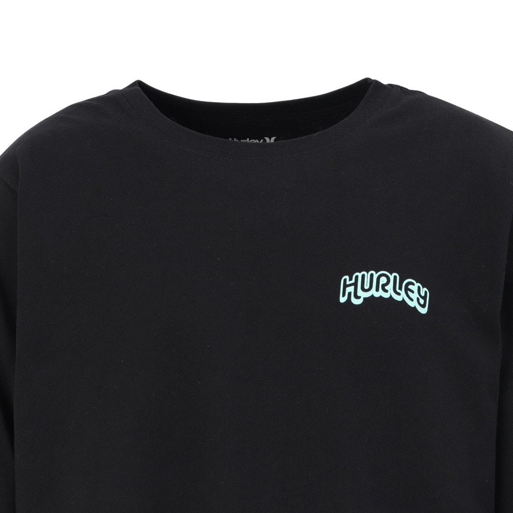 ハーレー（HURLEY）（メンズ）ボルケーノ 長袖Tシャツ MCLS252091-BLK