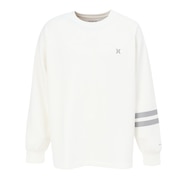 (メンズ)ファントム スウェット ライト ブロック パーティー 長袖Tシャツ MULS252008-WHT