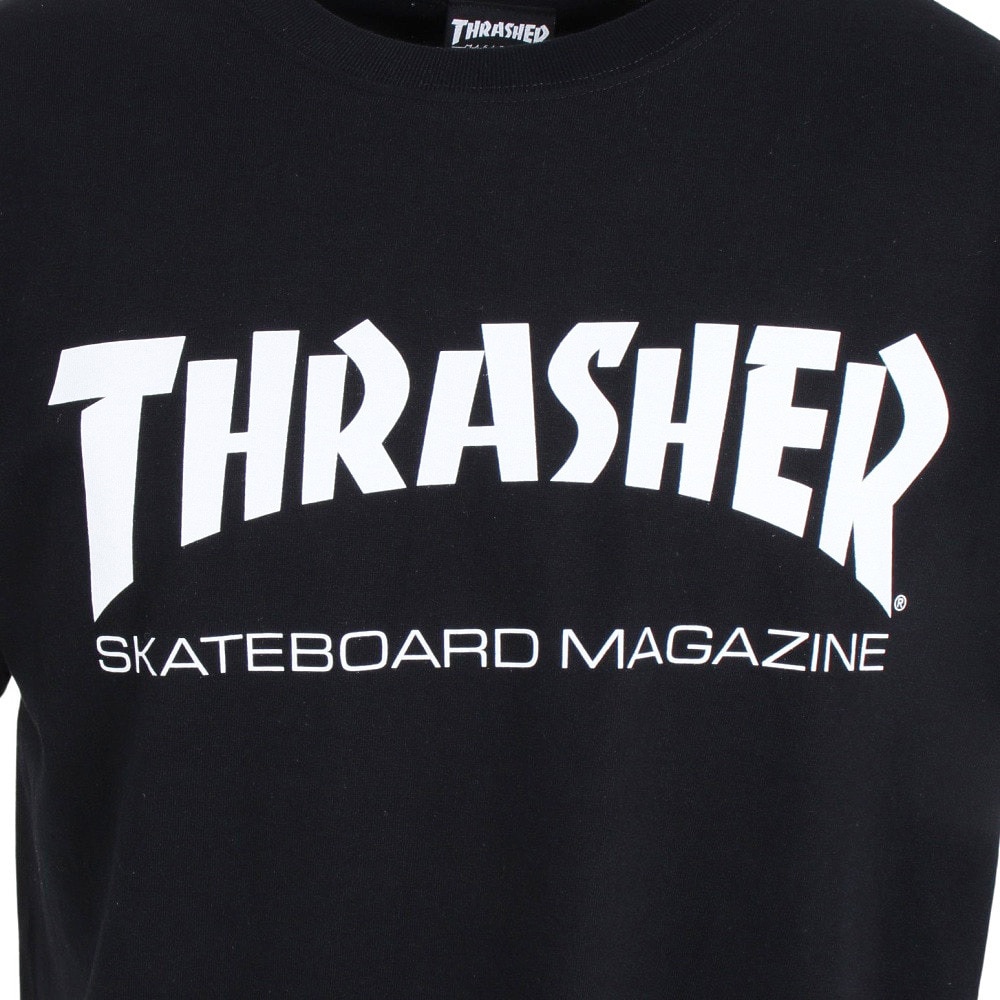 スラッシャー（THRASHER）（メンズ）Tシャツ メンズ 半袖 MAGロゴ Tシャツ TH8101BLK オンライン価格