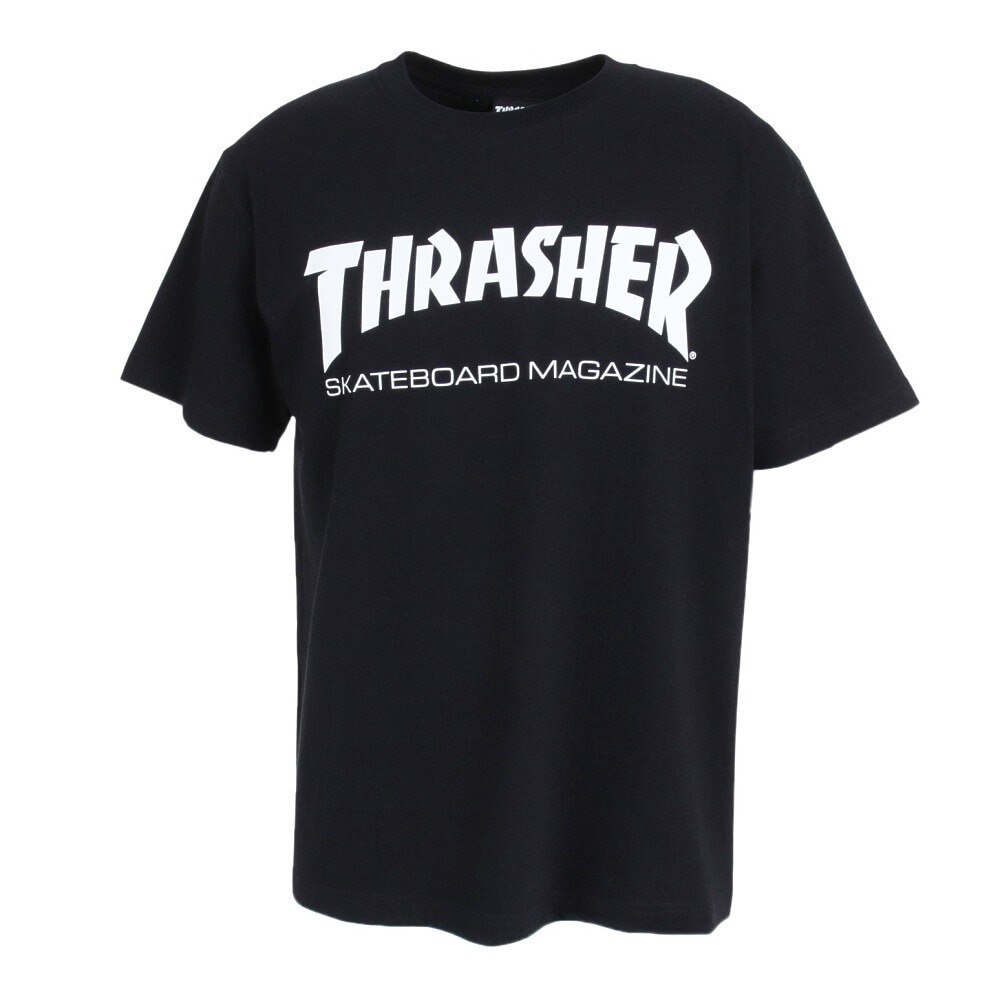  Tシャツ メンズ 半袖 MAGロゴ Tシャツ TH8101BLK オンライン価格
