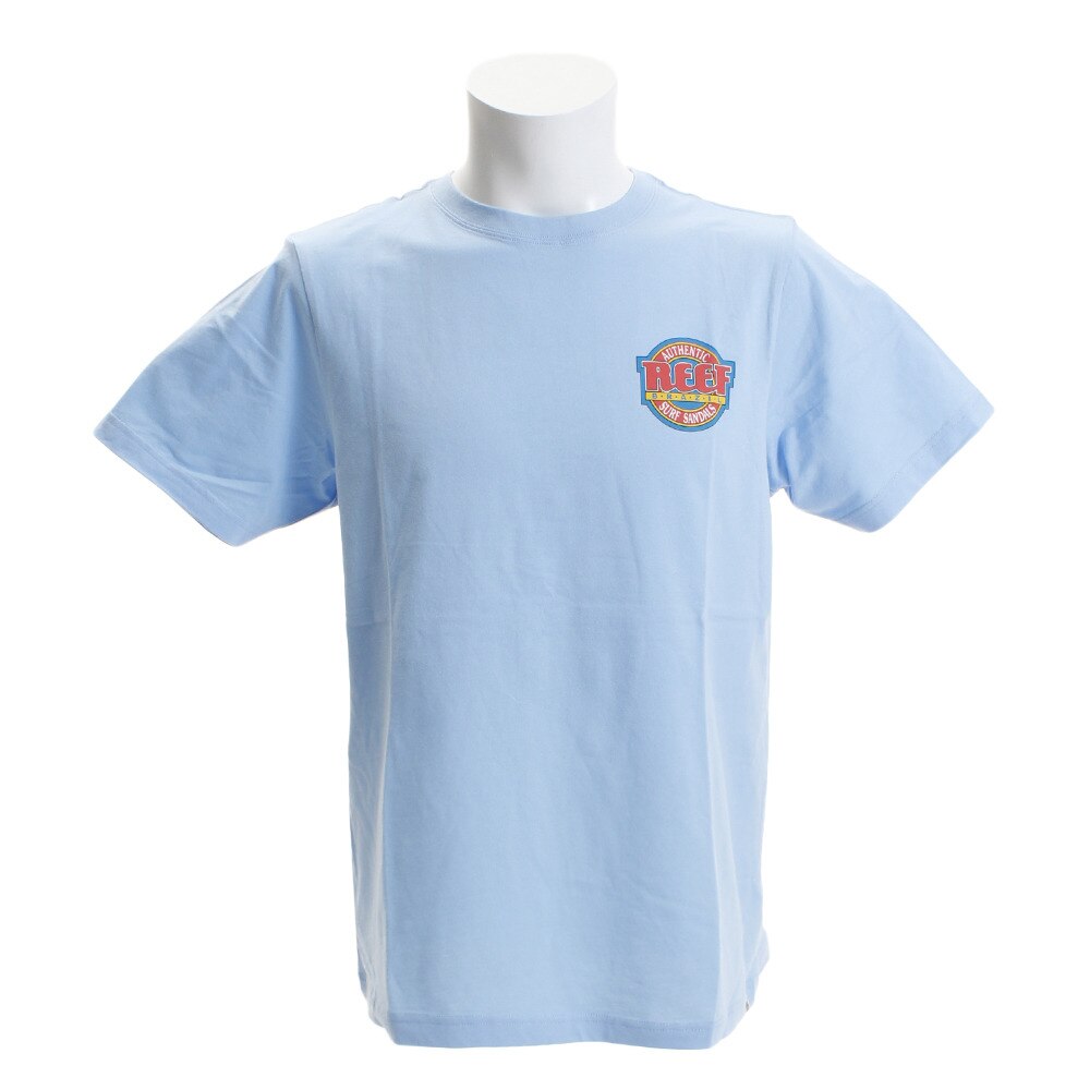  【多少の傷汚れありの為大奉仕】Tシャツ 半袖 AUTHENTIC 2 RF19SP-1004SS-AQU 