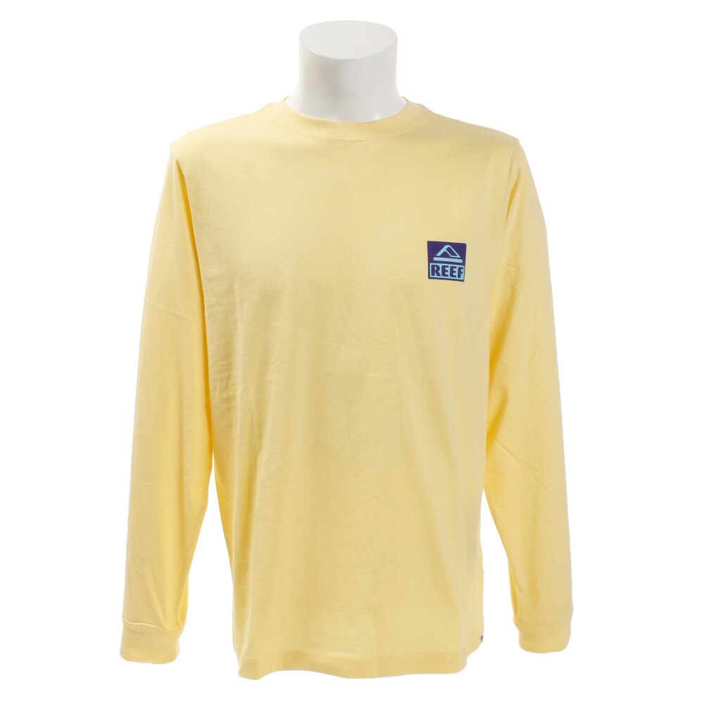  【多少の傷汚れありの為大奉仕】Tシャツ 長袖 SQUARE2 RF19SP-1007SS-LMN 