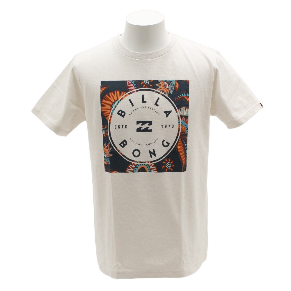  【多少の傷汚れありの為大奉仕】tシャツ 半袖 SQUARE LOGO Tシャツ AJ011203 ROC オンライン価格