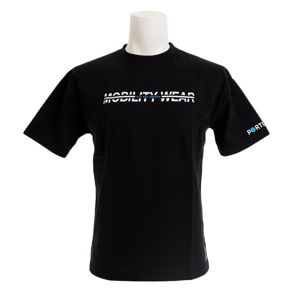  Tシャツ 半袖 BACK RYZ BGT ショートスリーブ 869R9EG6311 BLK