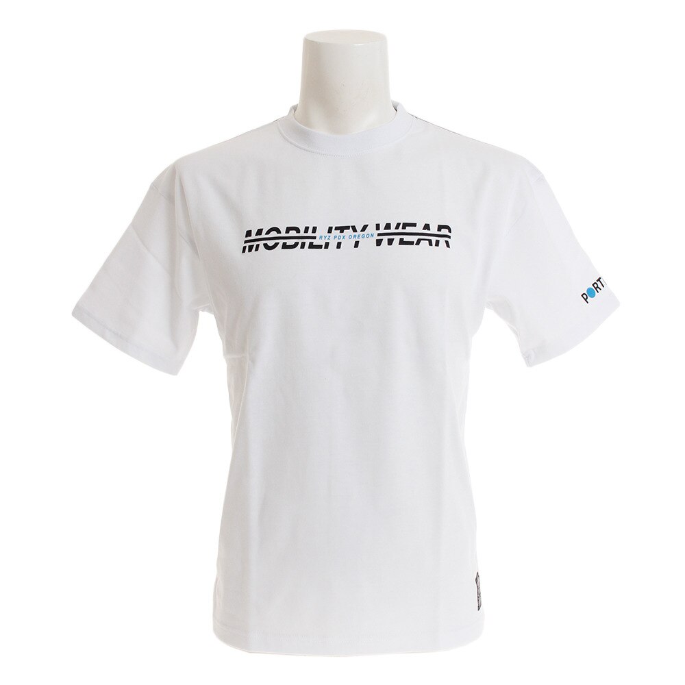  Tシャツ 半袖 BACK RYZ BGT ショートスリーブ 869R9EG6311 WHT