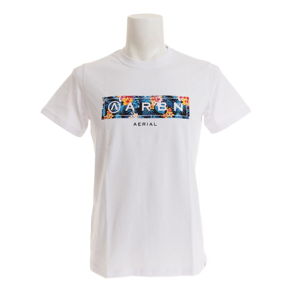  Tシャツ メンズ 半袖 BOTANICAL BAR AB99AW1176 WHT オンライン価格