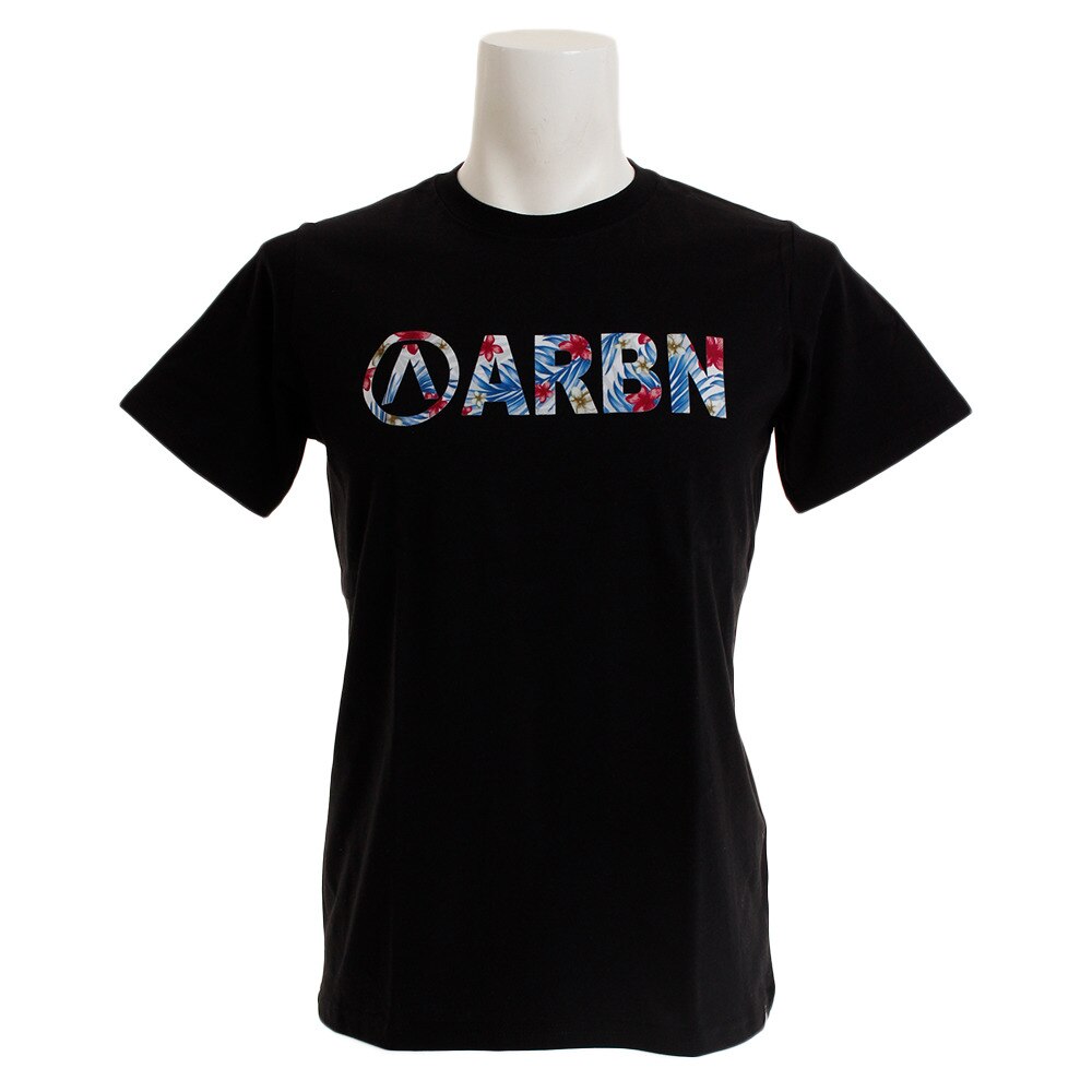  Tシャツ メンズ 半袖 BOTANICAL LOGO AB99AW1180 BLK オンライン価格
