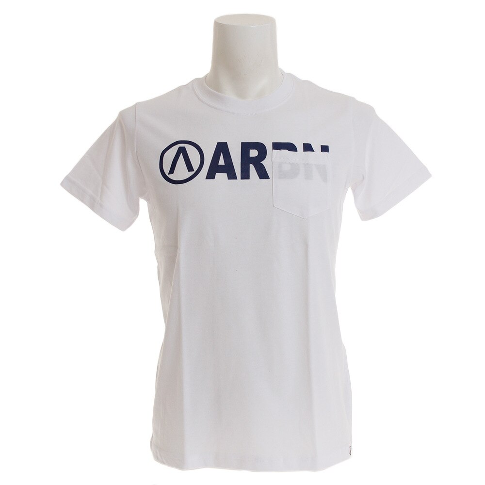  【多少の傷汚れありの為大奉仕】Tシャツ メンズ 半袖 POCKET ショートスリーブ AB99AW1181 WHT