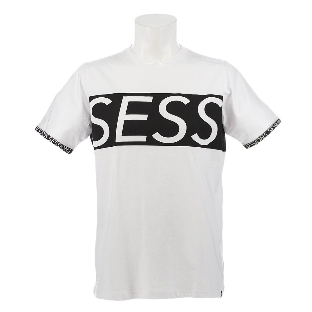  Tシャツ メンズ 半袖　BIG LOGO　197062 WHT/BLK オンライン価格