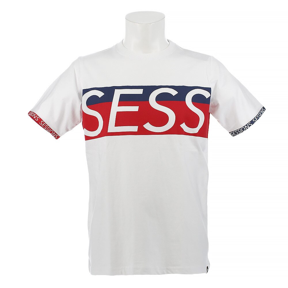  Tシャツ メンズ 半袖　BIG LOGO　197062 WT/BL/RD オンライン価格