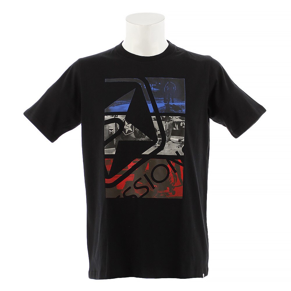  Tシャツ メンズ 半袖　PHOTO TEE　197064 BLK オンライン価格