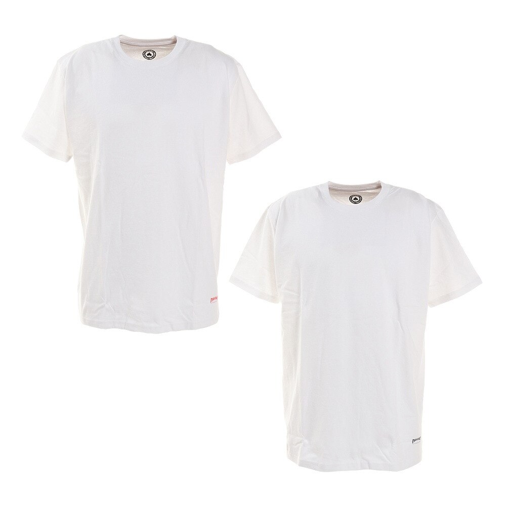  Tシャツ メンズ 半袖 2枚組 THTY-PSST01WH オンライン価格
