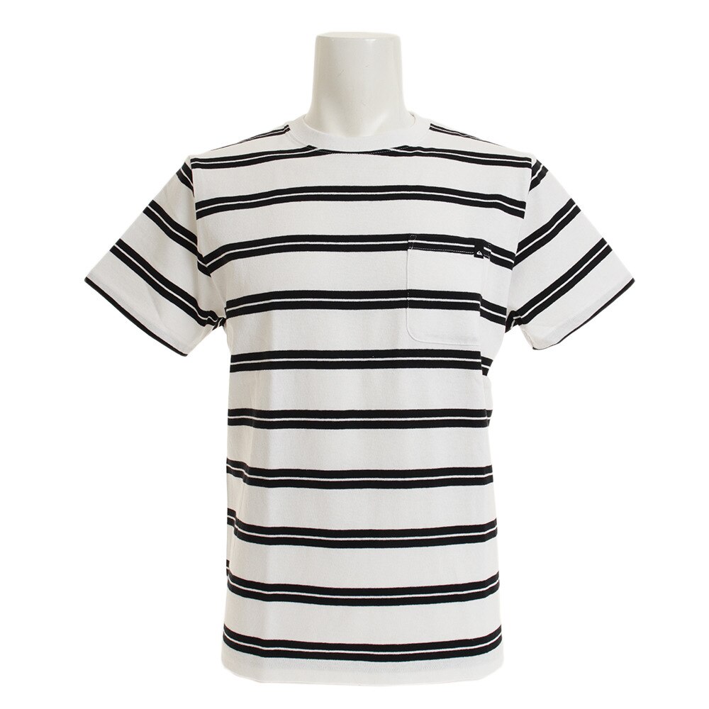  Tシャツ メンズ 半袖 PELHAM STRIPE 19SUQST192051WHT オンライン価格