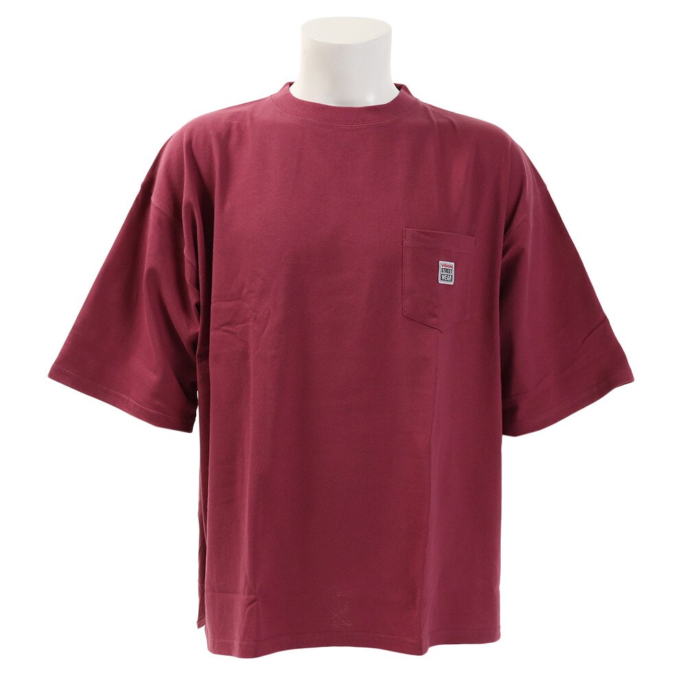  Tシャツ 半袖 胸ポケット付き BIG 9523117-74LAV オンライン価格