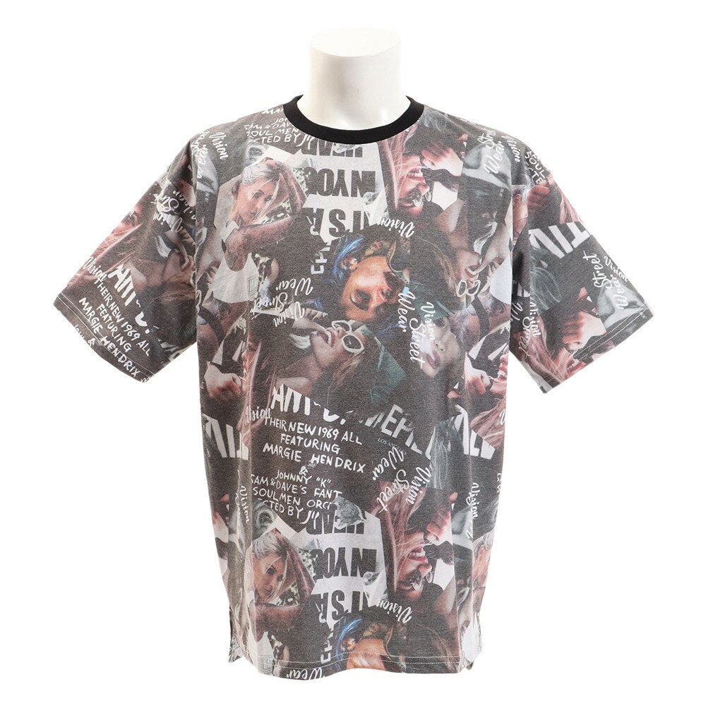  Tシャツ 半袖 総柄BIGTシャツ 9523136-90A 