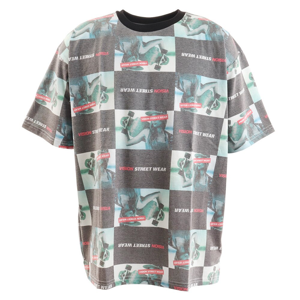  Tシャツ 半袖 総柄BIGTシャツ 9523136-92C 