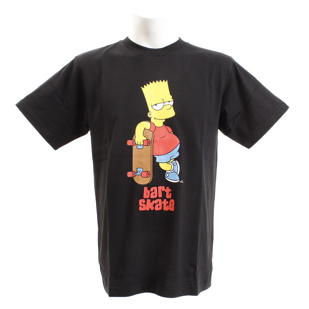  Tシャツ メンズ 半袖 SIMPSONS1 sl2019050001-BLK