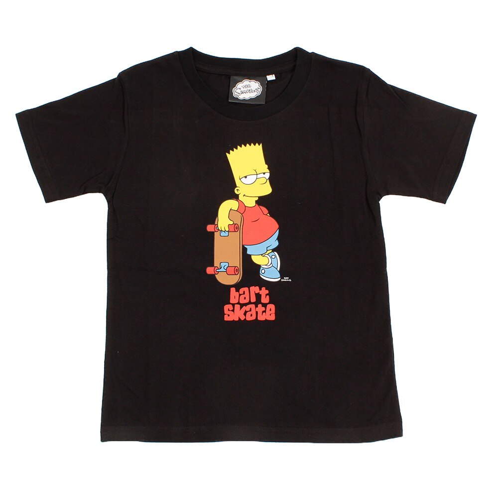  【多少の傷汚れありの為大奉仕】Tシャツ メンズ 半袖 SIMPSONS3 sl2019050003-BLK