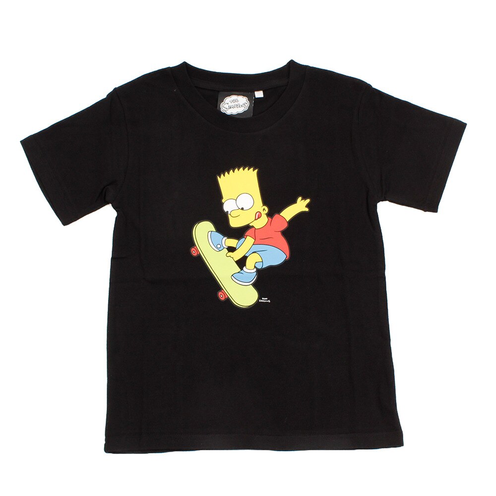  【多少の傷汚れありの為大奉仕】Tシャツ メンズ 半袖 SIMPSONS4 sl2019050004-BLK