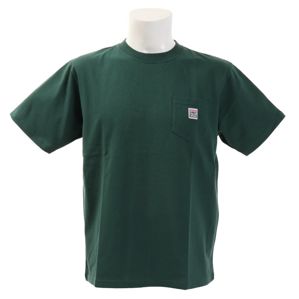  Tシャツ 半袖 胸ポケット付き 9523100-50DGR オンライン価格