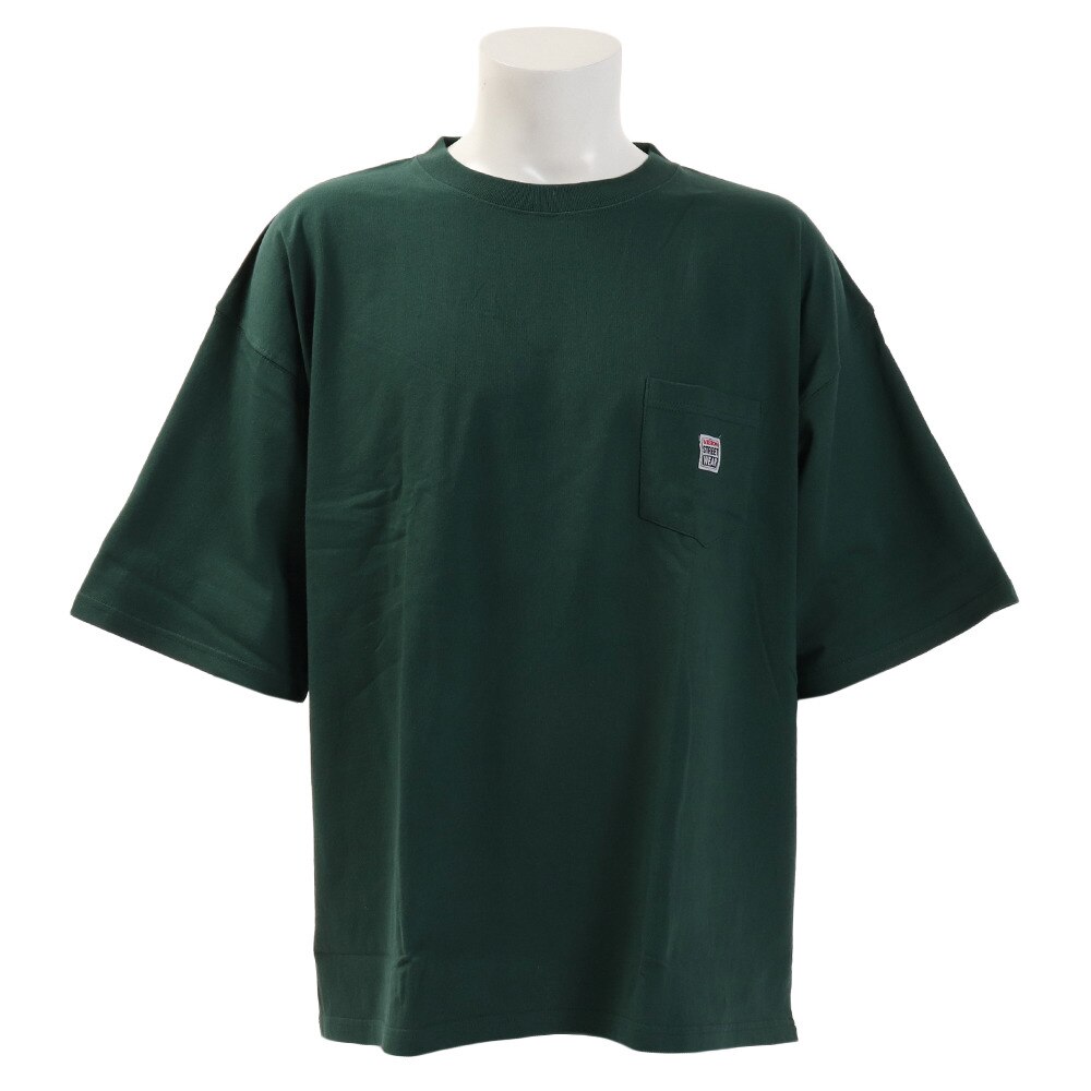  Tシャツ 半袖 胸ポケット付き BIGTシャツ 9523117-50DGR オンライン価格