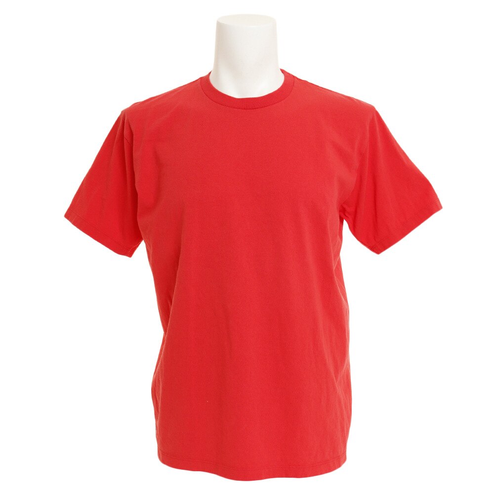  【多少の傷汚れありの為大奉仕】Tシャツ 半袖 バックプリントTシャツ AJ041234 RED 