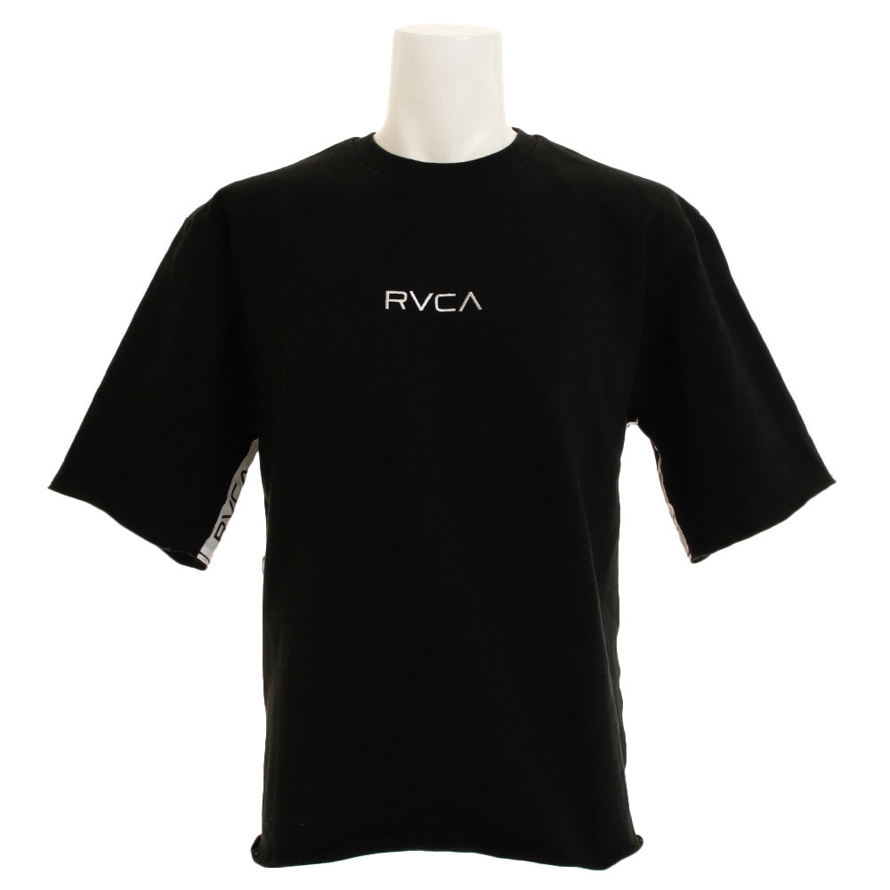  Tシャツ 半袖 SMALL RVCA CREW Tシャツ AJ041003 BLK オンライン価格
